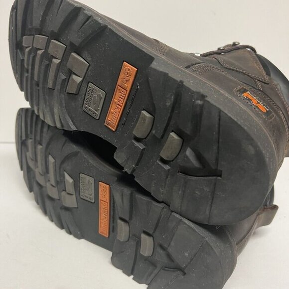 Timberland Pro Mens Pit Boss 6” Steel Toe Boots Brown Size 11.5 M main image 5